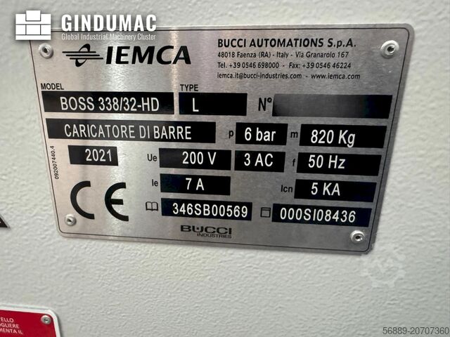 Máquina de torneado de tipo suizo Hanwha XE 26 H