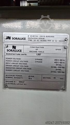 Travelling column milling machine Soraluce SP10000