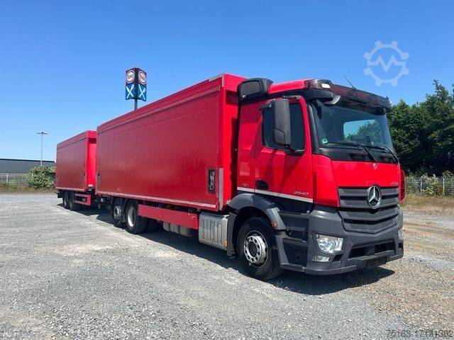 Грузовик для перевозки напитков MERCEDES-BENZ Antos 2540 L 6x2 Pritsche LBW