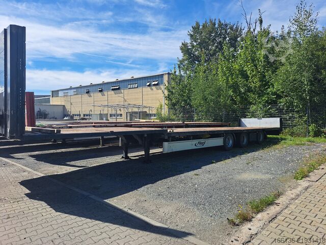 открытый полуприцеп FLIEGL 3-Achs Jumbo Plateau teleskopierbar