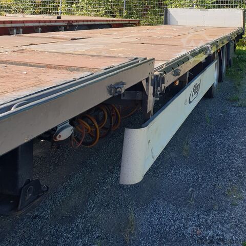 открытый полуприцеп FLIEGL 3-Achs Jumbo Plateau teleskopierbar