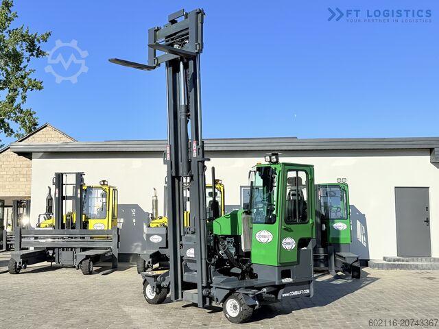 Keturių krypčių šakinis krautuvas Combilift C3500 DIESEL DUPLEX 4100 FREE LIFT CABIN