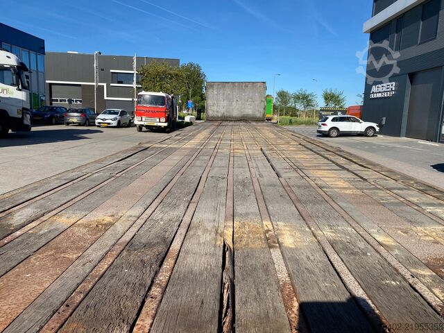 Atrelado da plataforma Groenewegen DRO-12-27 / Plateau Trailer / BPW + Drum