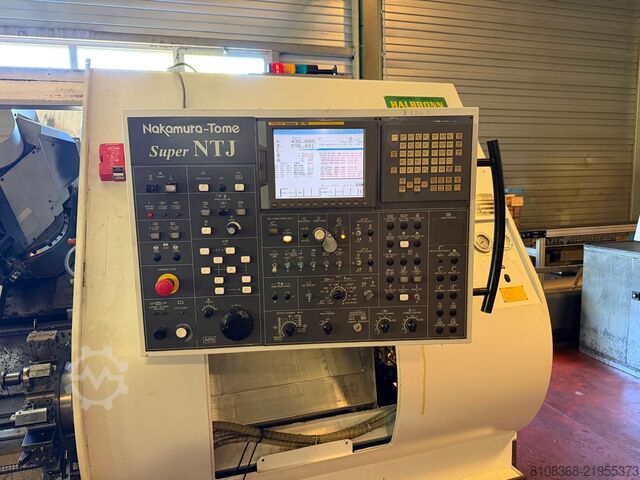 CNC turning and milling center Nakamura-Tome Super NTJ