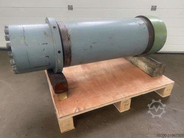 Hydraulický valec dvojčinný, prírubový valec, lisovací valec, lisovací valec 160 ton 325 bar MAE HY-DSF 160