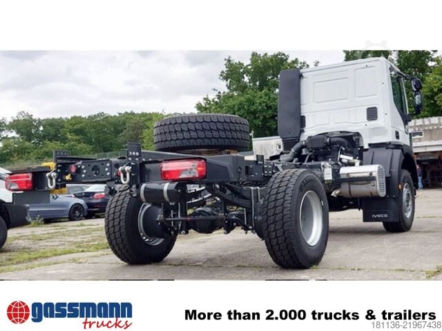 Sunkvežimio važiuoklė Iveco EuroCargo ML150E25 WS 4x4, Euro3