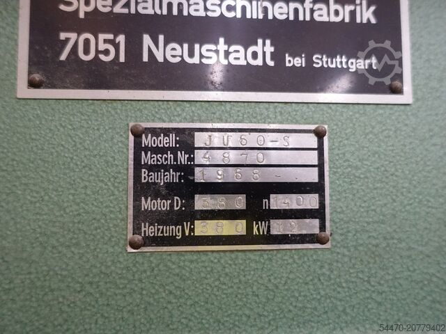 Furnierpresse OTT JU 60-S