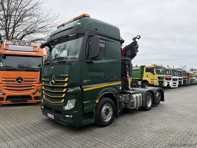 Kran fest á bíl Mercedes-Benz Actros 2542 6X2 Kran Fassi F335 bis 22.5 Meter