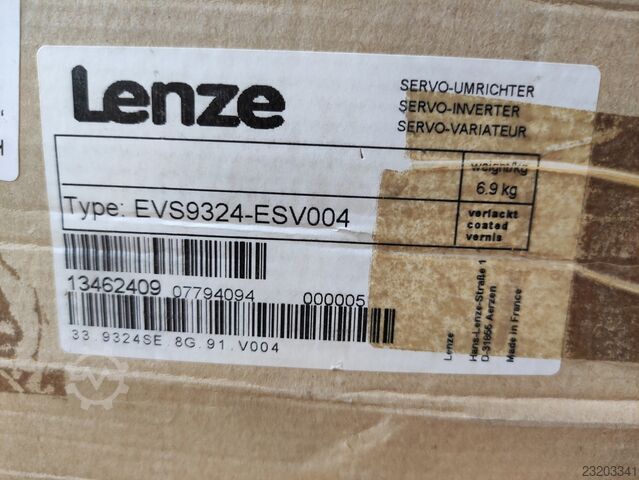 Servo-omvormer EVS9324-ESV004 3,0 kW, 3-fasige voeding 320…526 V Lenze EVS9324-ESV004