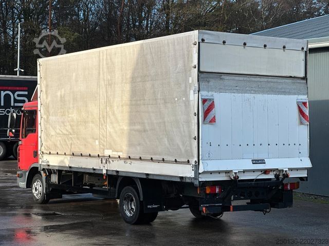 Kardinaga kaubik MAN TGL 8.180 4x2 BB Plane mit Ladebordwand
