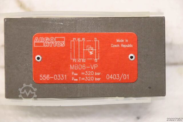 Rõhu piirmisventiil Argo-Hytos MB06-VP  556-0331