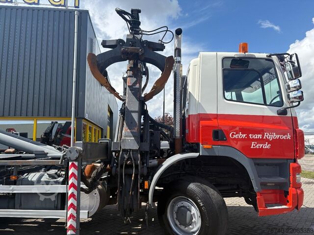 Sistema a braccio con gancio Ginaf X 3335 S + PALFINGER E 140 Z 81 + REMOTE + 6X6 ...
