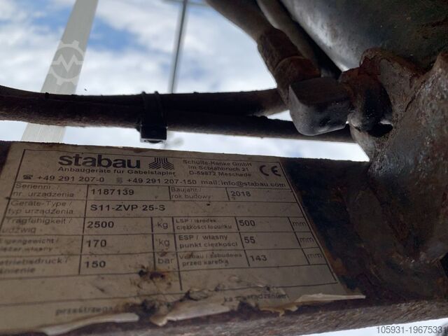 Šakių padėties nustatymo įtaisas Stabau S11-ZVP 25-S