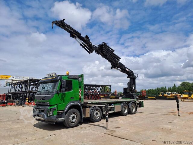 Autokrāna kravas automašīna Volvo FMX 460 + Hiab 622 E-6 HIPRO 16m + Fly Jib 11
