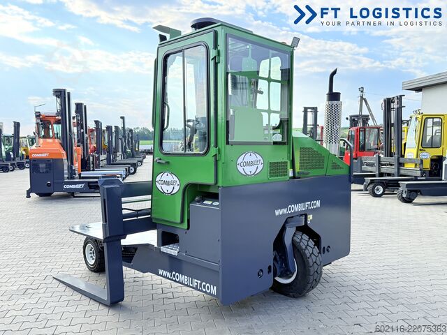 Dört yollu forklift Combilift C4500 DIESEL DUPLEX WIDE FORK POSITIONER