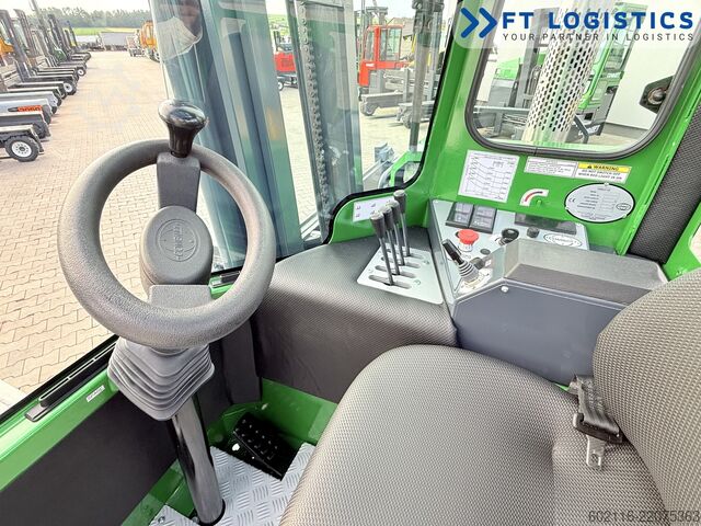 Dört yollu forklift Combilift C4500 DIESEL DUPLEX WIDE FORK POSITIONER