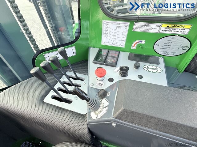 Dört yollu forklift Combilift C4500 DIESEL DUPLEX WIDE FORK POSITIONER