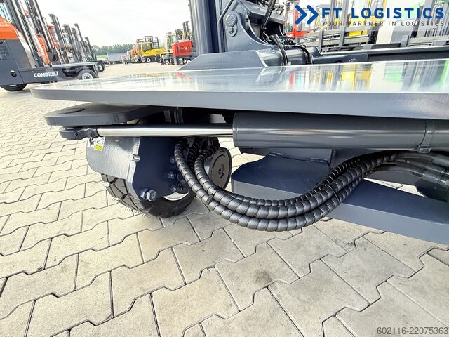 Dört yollu forklift Combilift C4500 DIESEL DUPLEX WIDE FORK POSITIONER