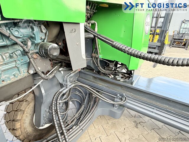 Dört yollu forklift Combilift C4500 DIESEL DUPLEX WIDE FORK POSITIONER