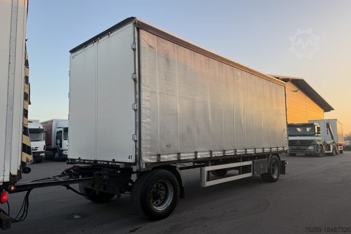 مقطورة مفتوحة مع غطاء قماشي  TPS180 / Plane / Swiss-Vehicle
