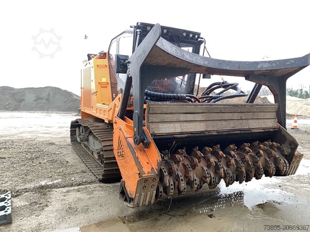 Cippatura del legno FAE PT475 Forestry Mower / Tracked Carrier with Mulcher