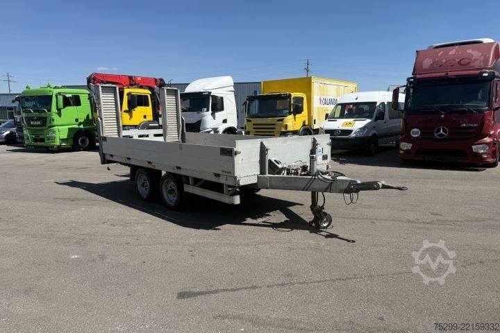 Remolque abierto con toldo  TM6V Brücke / Swiss-Vehicle