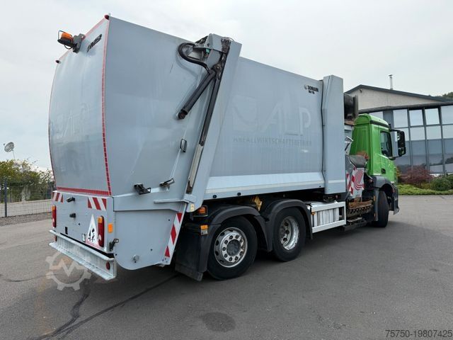 Smećarski kamion MERCEDES-BENZ Antos 2533 Seitenlader Zoeller SLF XL