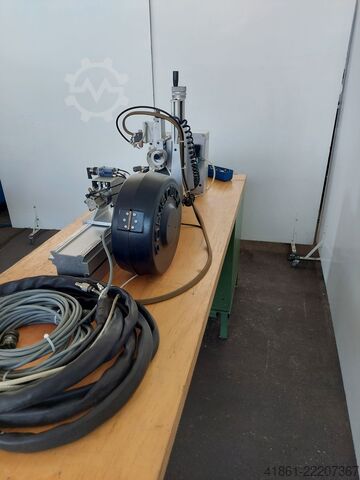 Circular seam welding machine with base frame POLYSOUDE Unbekannt