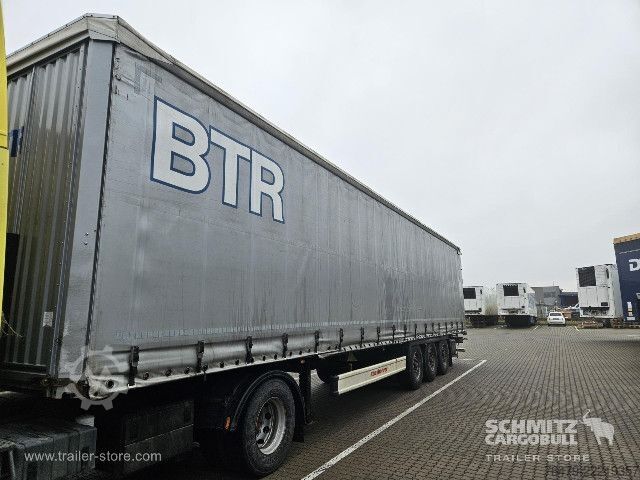 กึ่งพ่วงเปิดพร้อมผ้าใบคลุม Kässbohrer Curtainsider Standard