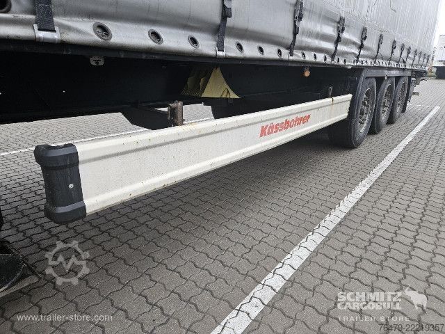 กึ่งพ่วงเปิดพร้อมผ้าใบคลุม Kässbohrer Curtainsider Standard