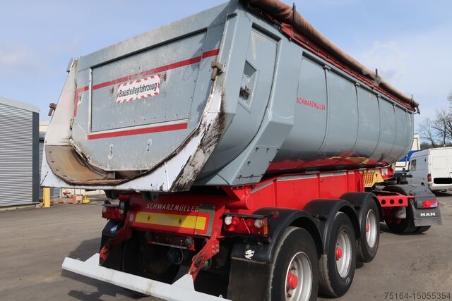 Самосвал с полуремарке Schwarzmüller K-Serie Thermo Alurundmulde