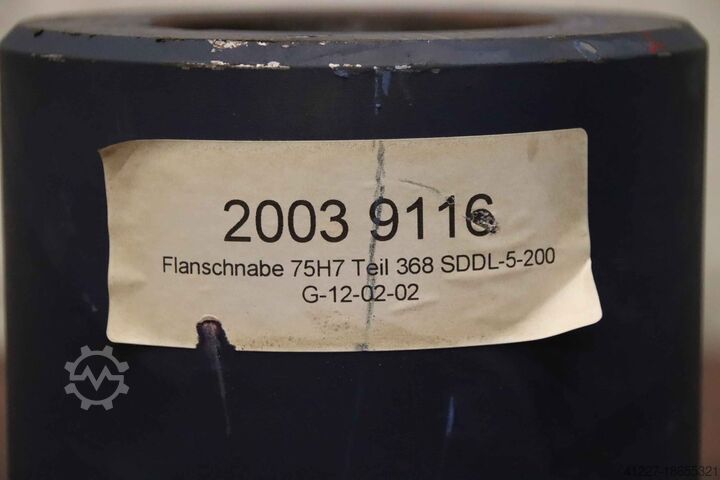 Flanschnabe für Kranfahrwerk unbekannt** Aufnahme Ø 75 mm