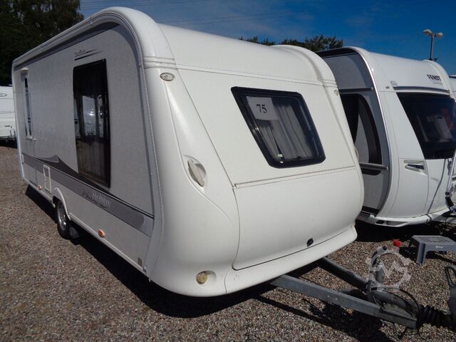 Wohnwagen HOBBY excellent 490 SFF *Queensbett*Mover*Vorzelt*