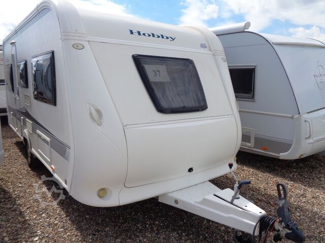Wohnwagen HOBBY de luxe 490 UL *Einzelbetten*2 Vorzelte*Mover*