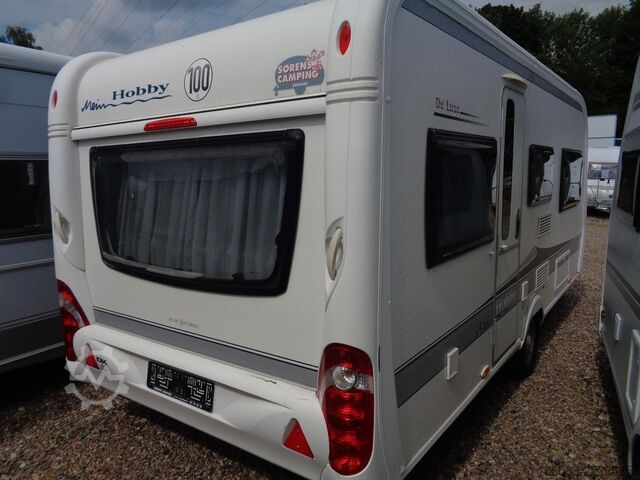 Wohnwagen HOBBY de luxe 490 UL *Einzelbetten*2 Vorzelte*Mover*