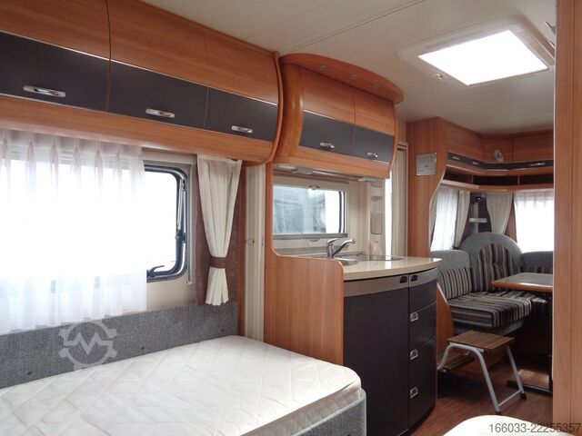 Wohnwagen HOBBY de luxe 490 UL *Einzelbetten*2 Vorzelte*Mover*