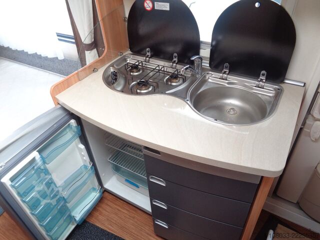 Wohnwagen HOBBY de luxe 490 UL *Einzelbetten*2 Vorzelte*Mover*