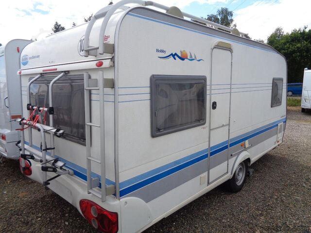 Wohnwagen HOBBY excellent easy 460 Ufe *Mover*Fahrradträger*