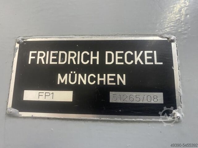 Mesin frais alat universal, mesin frais universal, mesin bor-frais DECKEL FP 1