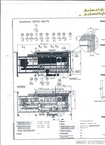 Komple sertleştirme hattı çan fırını SOLO 207FG-60/70