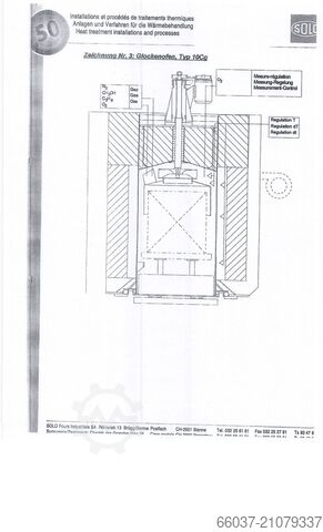 Komple sertleştirme hattı çan fırını SOLO 207FG-60/70