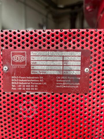 Gaz nitrürleme fırını SOLO SMARTHERM 60 90 6PG