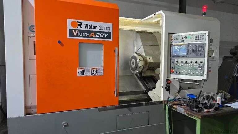 Torno CNC Victor Taichung Vturn-A26Y oś Y