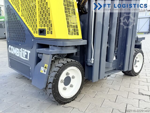 Fyrvägstruck Combilift CB2500 GAS TRIPLEX 4900 FORK POSITIONER