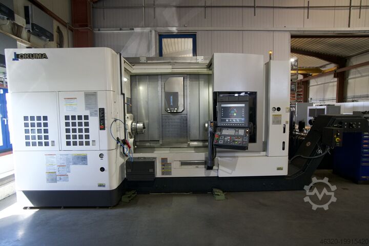 Svarv-fräszenter med Y- och B-axel, mindre än 100 timmar OKUMA MULTUS U 3000 1SW 1500 650