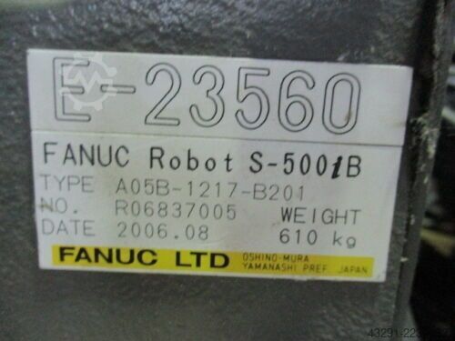  Fanuc S-500iB , R-J3iB mit 7.Achse/Motor