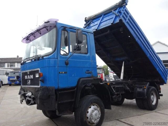 Kippiauto MAN 17-220 MEILER KIPPER4X4 STEELSPRINGS
