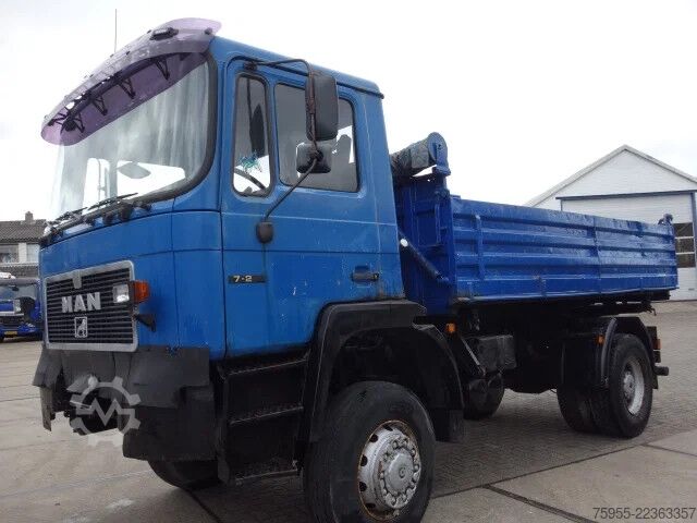 Kippiauto MAN 17-220 MEILER KIPPER4X4 STEELSPRINGS