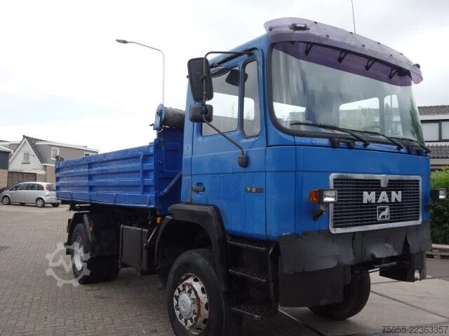 Kippiauto MAN 17-220 MEILER KIPPER4X4 STEELSPRINGS