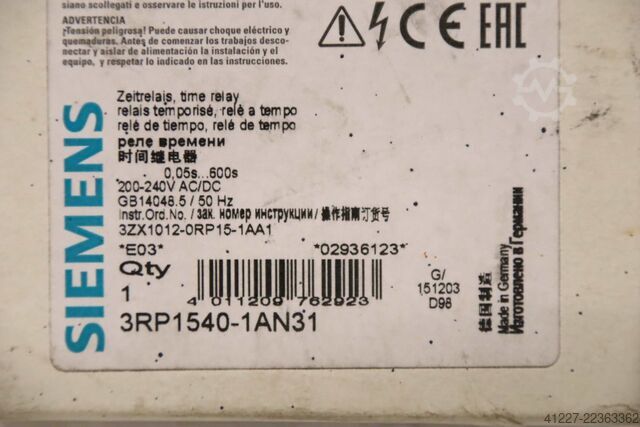 Siemens 3RP1540-1AN31
